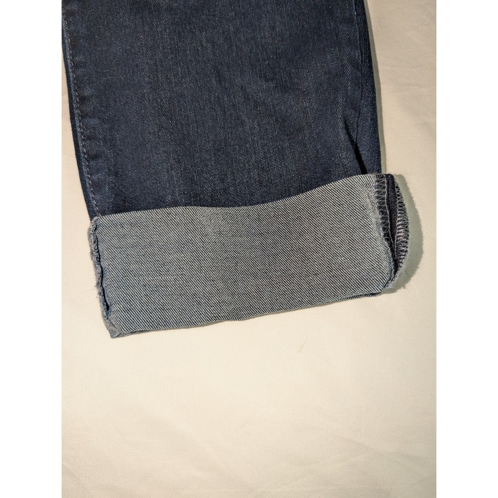 NWT Nine West Women's Size 8 Gramercy Crop Slim Fit Soft Touch Denim Jeans NEW - Picture 2 of 7